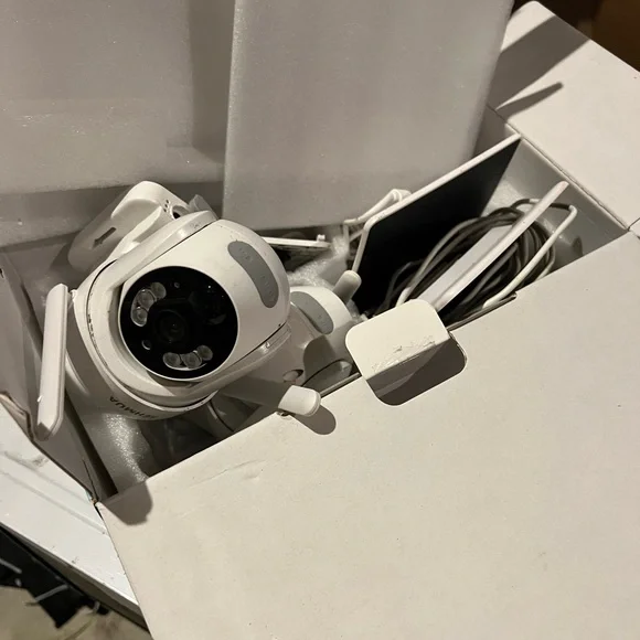 SEHMUA Wi-Fi Security Camera 2-Pack - White
